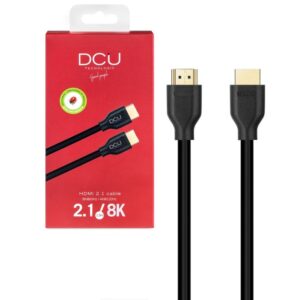 CABLE HDMI 2.1 M-M 8K@60Hz DCU NEGRO 1.5m