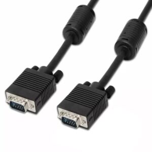 CABLE SVGA HDB15 M-M CON FERRITA NEGRO 3M