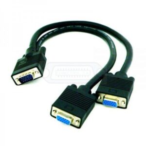ADAPTADOR VGA MACHO - 2 VGA HEMBRA BIFURCACIÓN