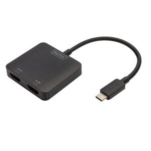 HUB USB-C MST - 2x HDMI 2.0 4K/60HZ DP1.4 32.4Gbps