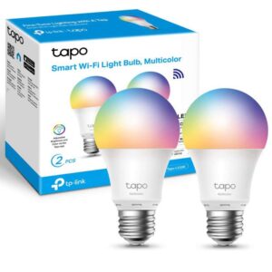 BOMBILLA INTELIGENTE LED WIFI MULTICOLOR E27 TAPO L530E PACK 2U