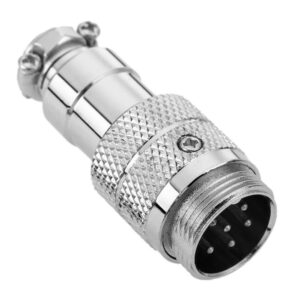 CONECTOR GX16 6P MACHO AEREO