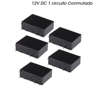 KIT RELES 12VCC 1 CIRCUITO CONMUTADO 250VAC 10A CEBEK C-4010