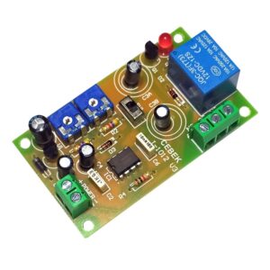 KIT TEMPORIZADOR 12V DC (0.1seg...6seg / 0.3seg...60seg) CEBEK I-10