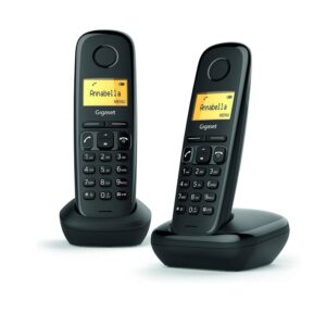 TELÉFONO INALÁMBRICO GIGASET A170 ECO DECT DUO NEGRO