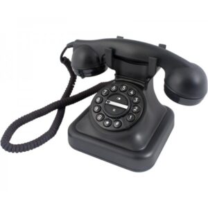 TELÉFONO FIJO RETRO REPLICA GRAHAM COLOR NEGRO