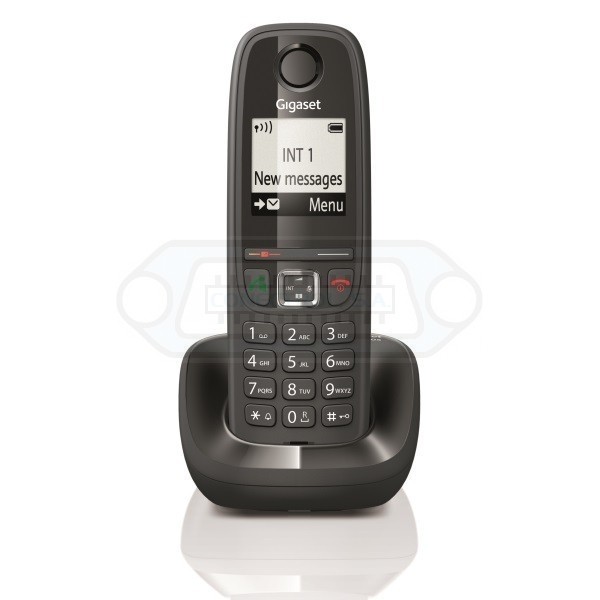TELÉFONO INALÁMBRICO ADICIONAL GIGASET AS405H DECT NEGRO
