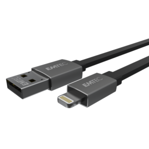 CABLE USB-A a LIGHTNING M-M DATOS/CARGA 1.2m
