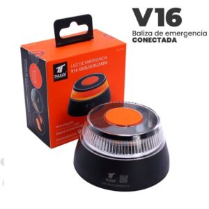 LUZ DE EMERGENCIA V16 IoT GEOLOCALIZADA THULOS DGT 3.0 TELEFÓNICA TECH