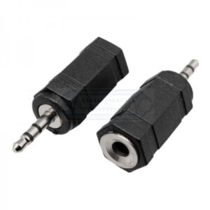 ADAPTADOR JACK 2.5mm MACHO ESTÉREO - 3.5mm HEMBRA ESTÉREO