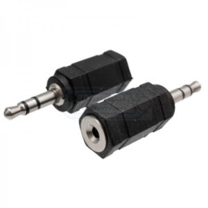 ADAPTADOR JACK 3.5mm MACHO ESTÉREO - JACK 2.5mm HEMBRA ESTÉREO