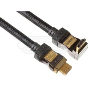CABLE HDMI M-M 4K EXTREMO ACODADO 0.75MTS.