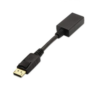 ADAPTADOR DISPLAYPORT A HDMI 4Kx2K AISENS NEGRO 0.15M