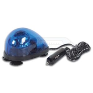 LUZ DE AVISO ESTROBOSCÓPICA ROTATIVO AZUL 12V DC