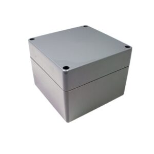 CAJA ESTANCA ABS 120x120x90mm GRIS OSCURO