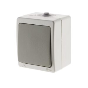 PULSADOR SUPERFICIE IP54 250VAC 10A 2300W