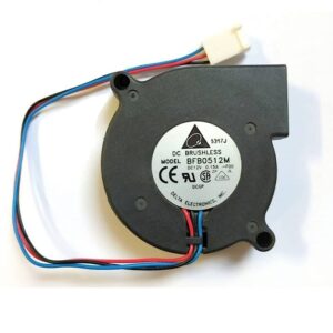 VENTILADOR DC 12V 0,15A DELTA 51X15MM 3H AIRE LATERAL