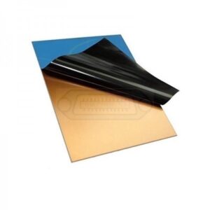 PLACA FOTOSENSIBLE FR4 2 CARAS POSITIVA 100X150MM.