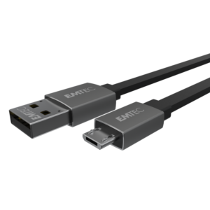 CABLE USB-A a MicroUSB-B M-M DATOS/CARGA PLANO 1.2m