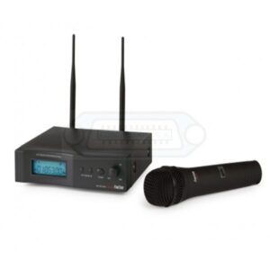 MICRÓFONO DE MANO INALÁMBRICO CON PETACA UHF