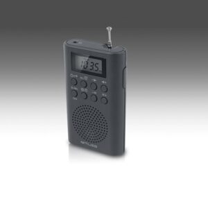 RADIO DIGITAL PORTÁTIL FM MUSE M-03R NEGRO