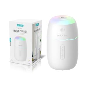 HUMIDIFICADOR MINI CON LUZ LED USB 280ml