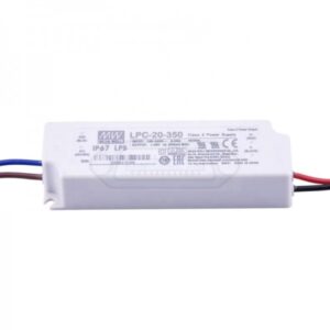 DRIVER LED IP67 DC 9...48V 350mA MEAN WELL CORRIENTE CONSTANTE