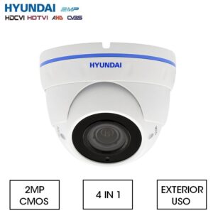 CÁMARA DOMO 4EN1 IR EXTERIOR 2MP HYUNDAI PRO