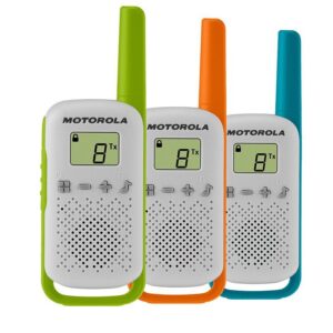 WALKIE TALKIES TALKABOUT T42 GO LIVE 4KM. TRIPLE PACK