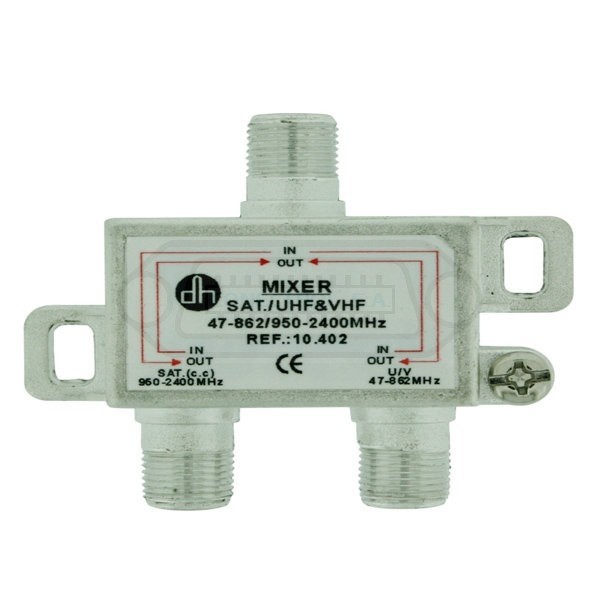 MEZCLADOR - SEPARADOR TV/SAT 2 VÍAS