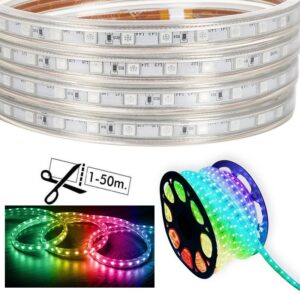 TIRA LED RGB AC 220V 16MM IP65 10W METRO