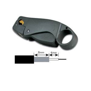 PELACABLE GIRATORIO 3 CUCHILLAS COAXIAL RG59, RG58, RG62