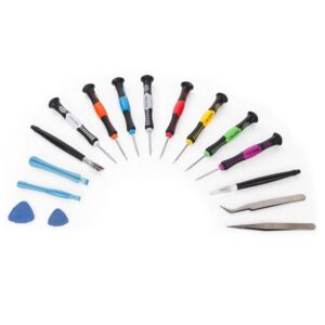 KIT HERRAMIENTAS 16 PIEZAS REPARACIÓN TELÉFONOS