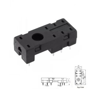 PEANA RELÉ SERÍE 4052/G2R-2 (2Co) 8P 10A/250V PCB