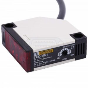 SENSOR FOTOELÉCTRICO OMRON E3JK-R4M1 (220VAC) ALCANCE 4M