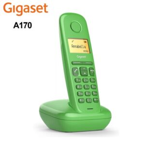 TELÉFONO INALÁMBRICO GIGASET A170 ECO DECT VERDE