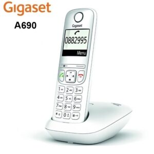 TELÉFONO INALÁMBRICO GIGASET A690 ECO DECT BLANCO/GRIS