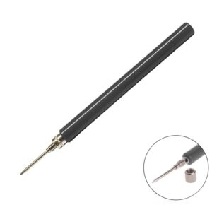 PUNTA DE PRUEBA FINA Ø2mm MANGO LARGO Ø4mm NEGRO