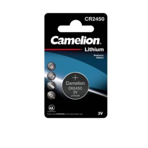 PILA BOTÓN CAMELION CR2450 LITIO 3V PACK 1U