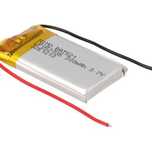 BATERÍA LiPO 3.7V 300mAh 052035 (20x35x5mm) CON PCM