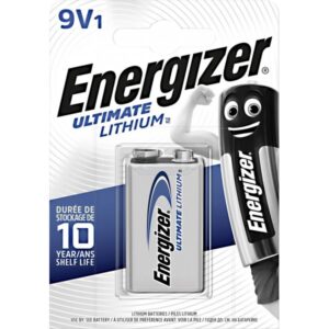 PILA LITHIUM 9V PP3 ENERGIZER ULTIMATE