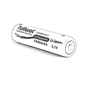 BATERÍA LITIO 18650 FULLWAT 3.6V 3400MAH SIN PCM CON TETÓN