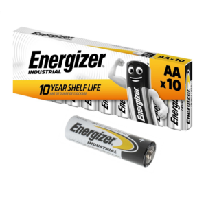 PILA INDUSTRIAL ENERGIZER 1.5V AA (LR6) CAJA 10U