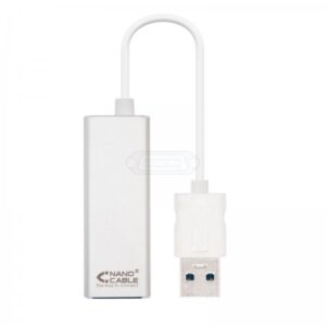 ADAPTADOR USB-A 3.0 - ETHERNET GIGABIT GRIS CABLE 0.15m