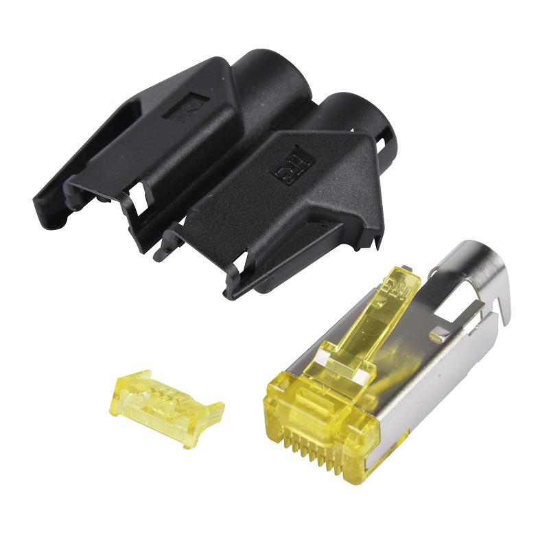 CONECTOR RJ45 CAT6A METÁLICO CABLE FTP-F - Imagen 3