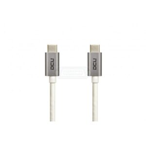 CABLE USB-C 3.1 M-M DCU BLANCO 1m