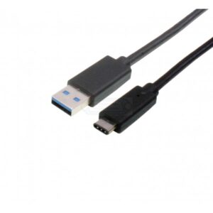 CABLE USB 3.0 TIPO A/C 3.1 MACHO - MACHO NEGRO 1m
