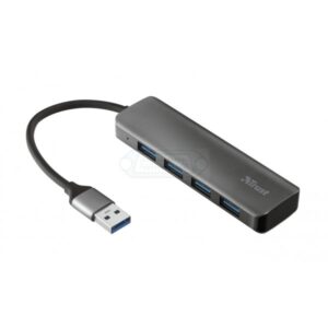 HUB USB 3.2 TRUST 4P. HALYX COMPACTO