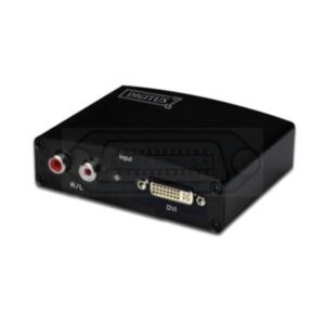 CONVERTIDOR VÍDEO DVI + AUDIO A HDMI