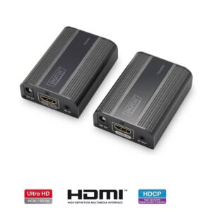 EXTENSOR HDMI 4K CAT5E/6 DIGITUS 70M